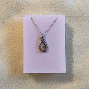 Diamond Infinity Necklace
